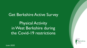 COVID Research Data West Berkshire