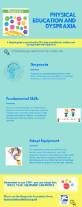 Tips for teaching PE to students with Dyspraxia