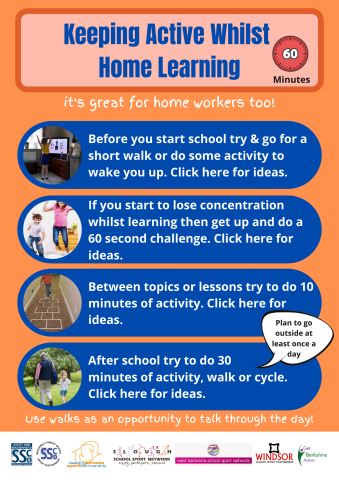 Keeping Active Whilst Home Learning